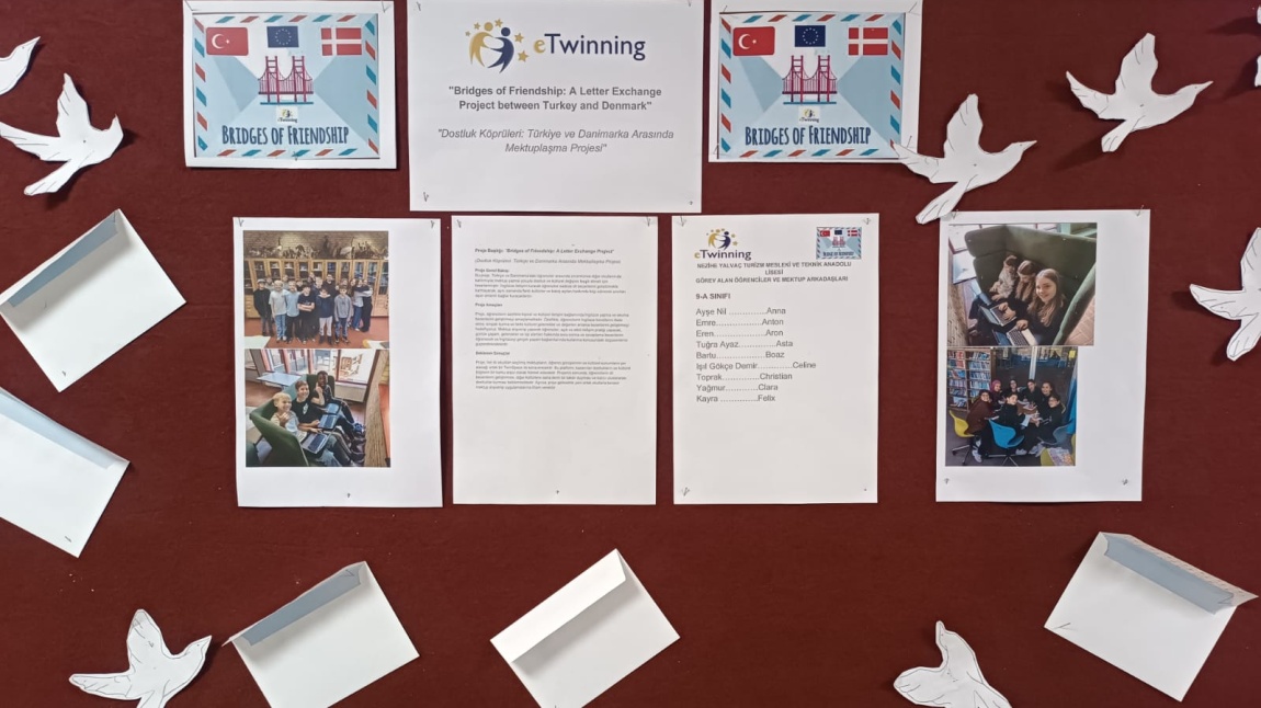 eTwinning projemiz; Bridges of Friendship: A Letter Exchange Project